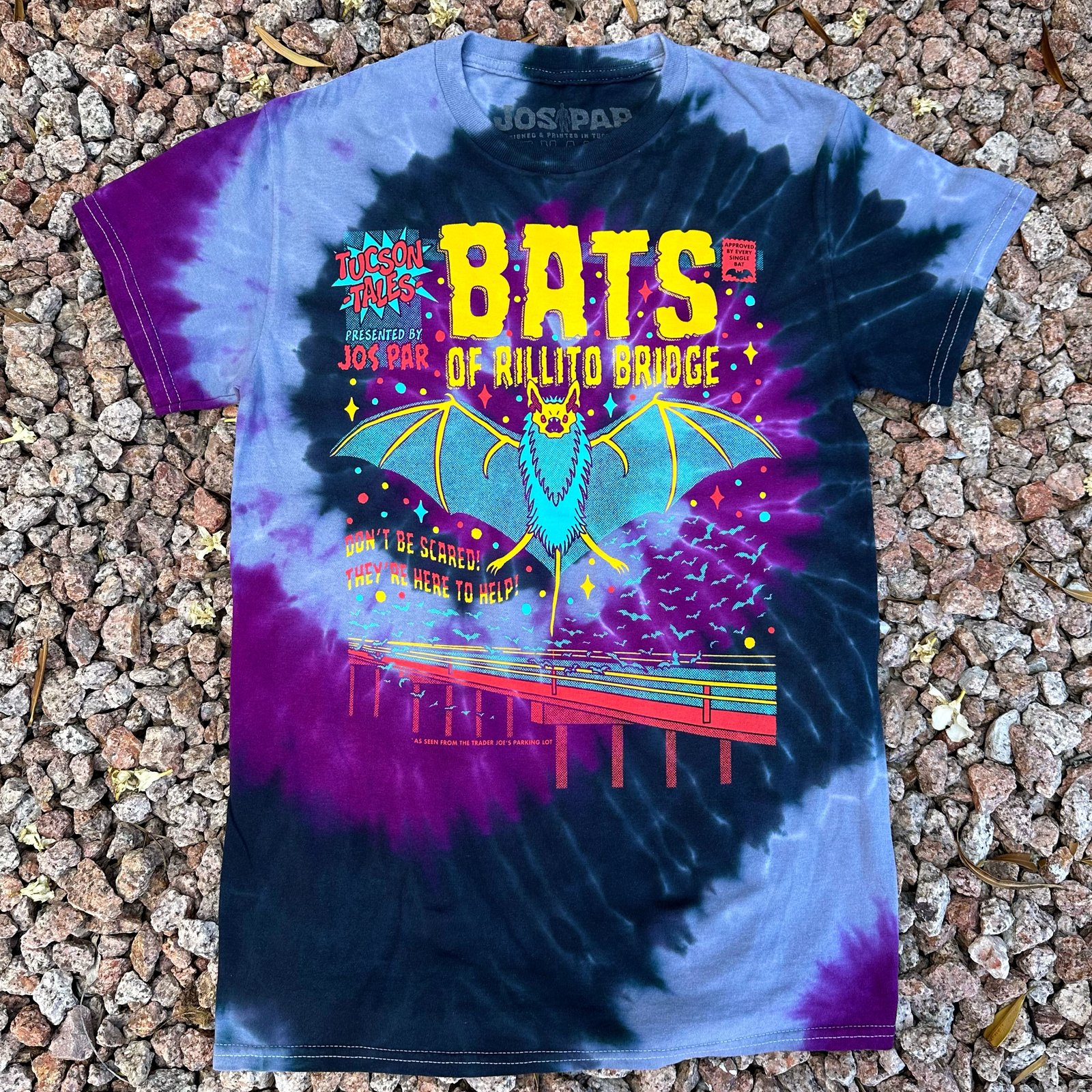 Bats Tie-Dye Tee | Jos Par